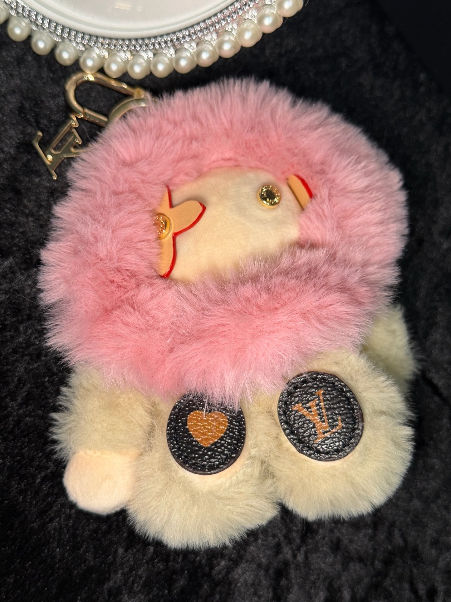 Pink Puff Princess Charm