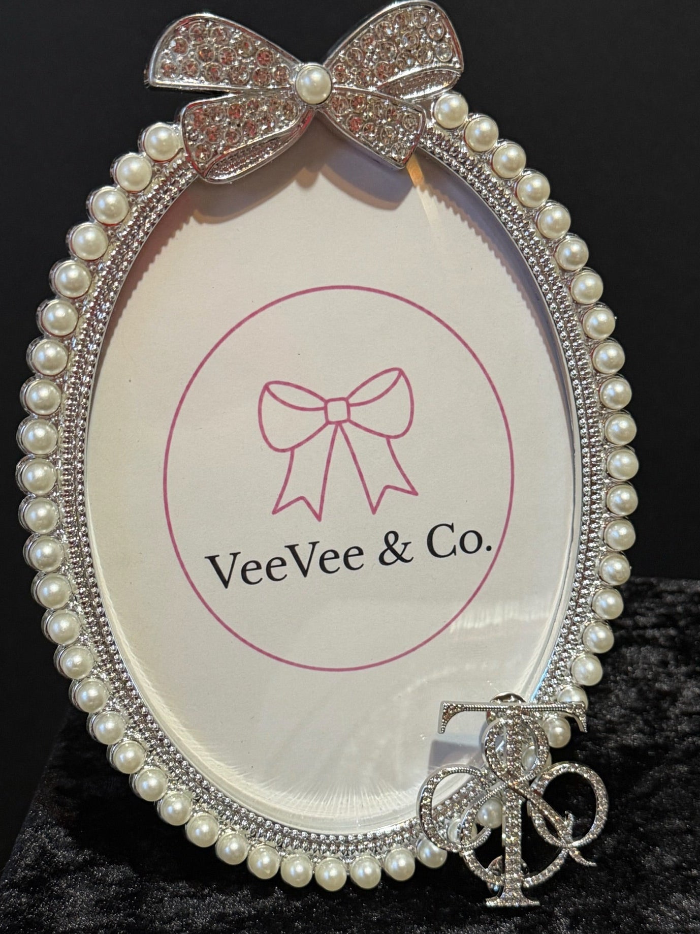 Crystal Elegance Statement Pin