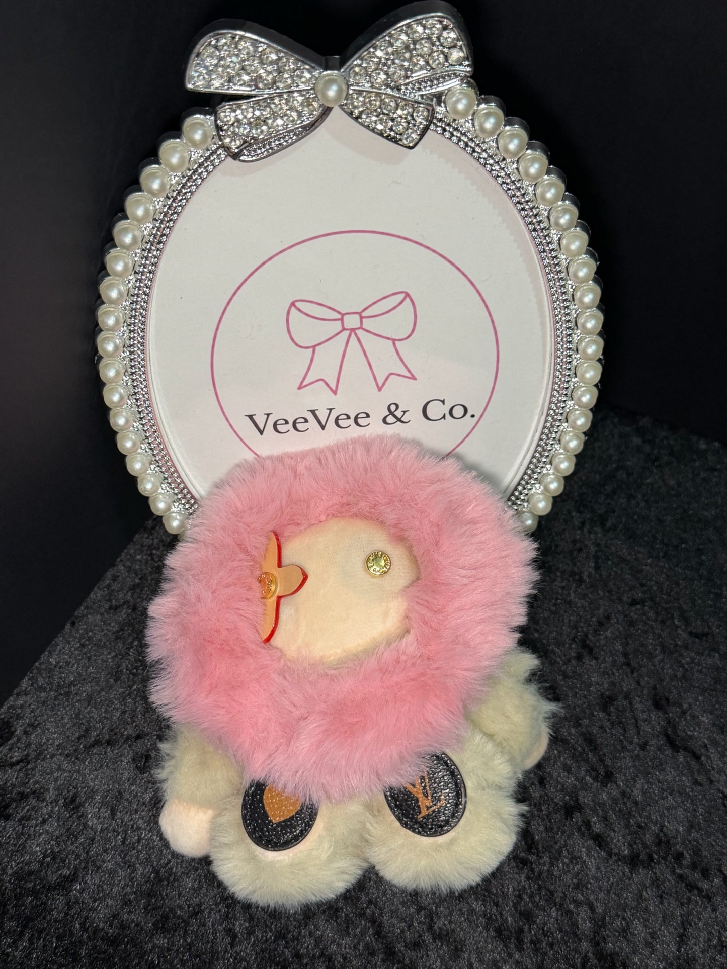 Pink Puff Princess Charm