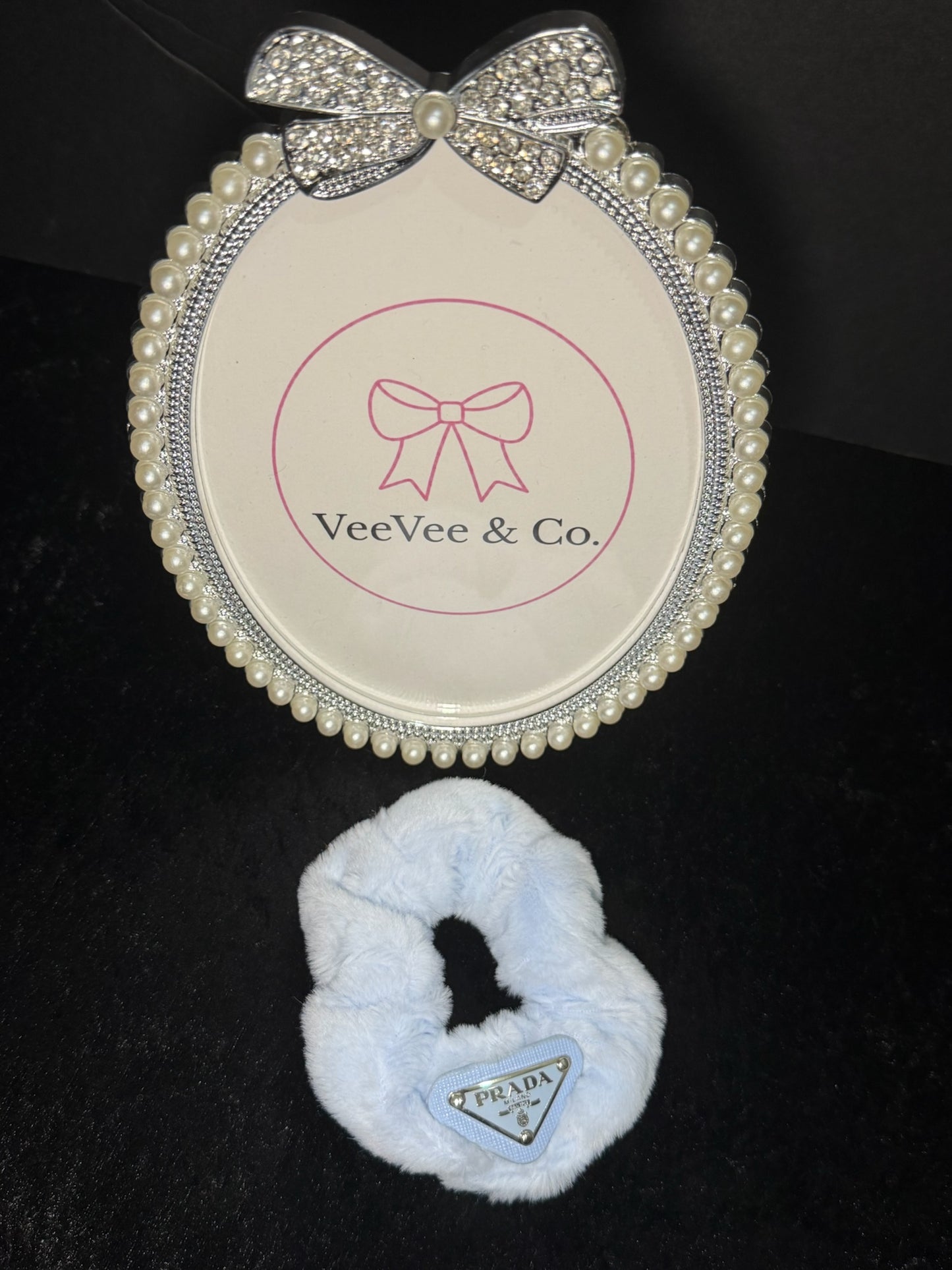 Cloud Baby Fuzzy Scrunchie