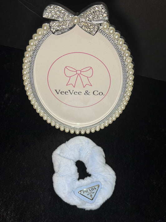 Cloud Baby Fuzzy Scrunchie