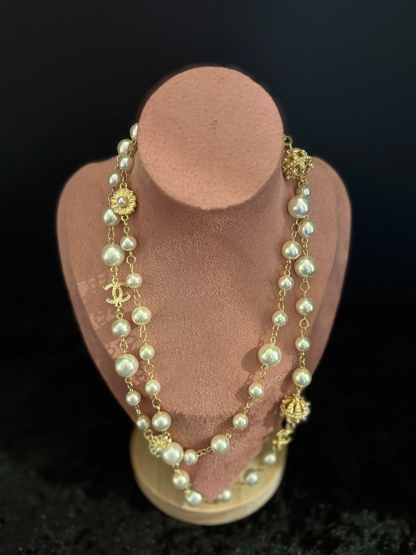 Golden Tide Pearl Chain