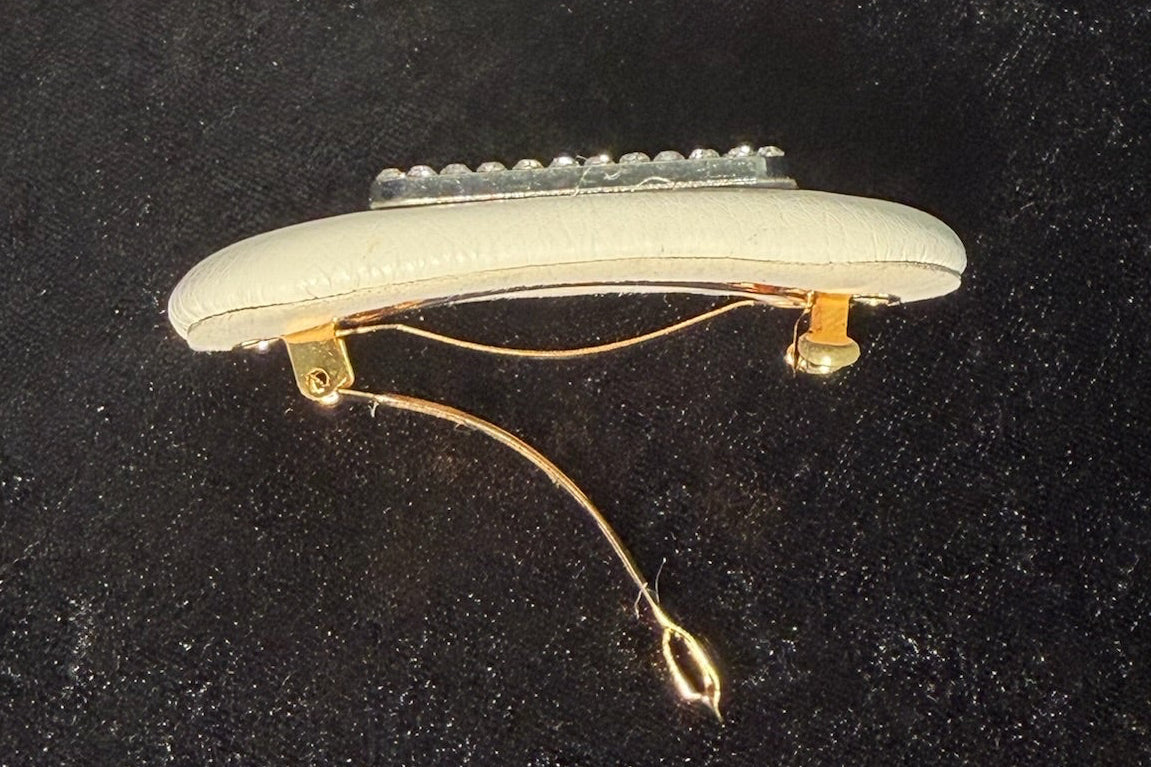 Cream Couture Hair Barrette