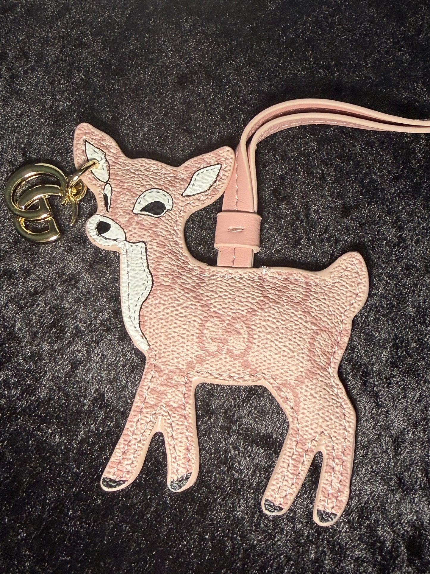 Blush Bambi Bag Charm
