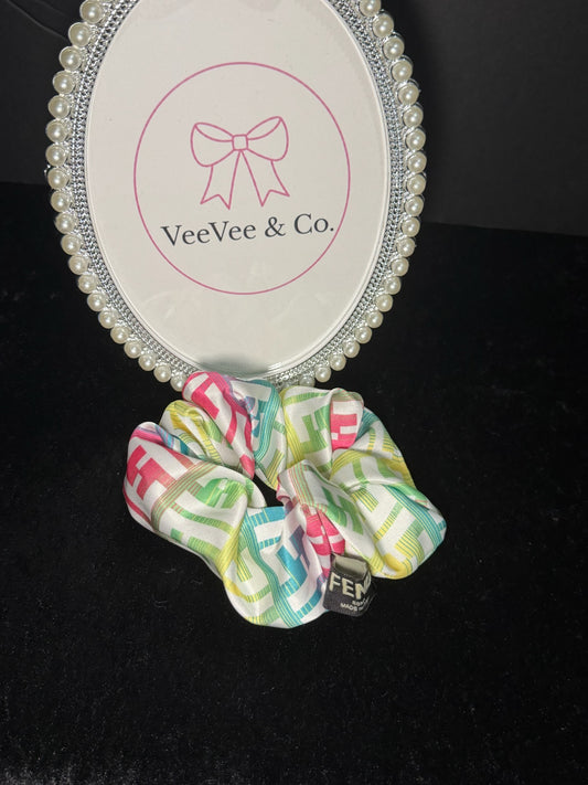 Luxe Logo Pop Scrunchie