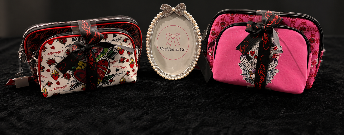 Ed Hardy "Tattoo Glam" Makeup Bag Sets