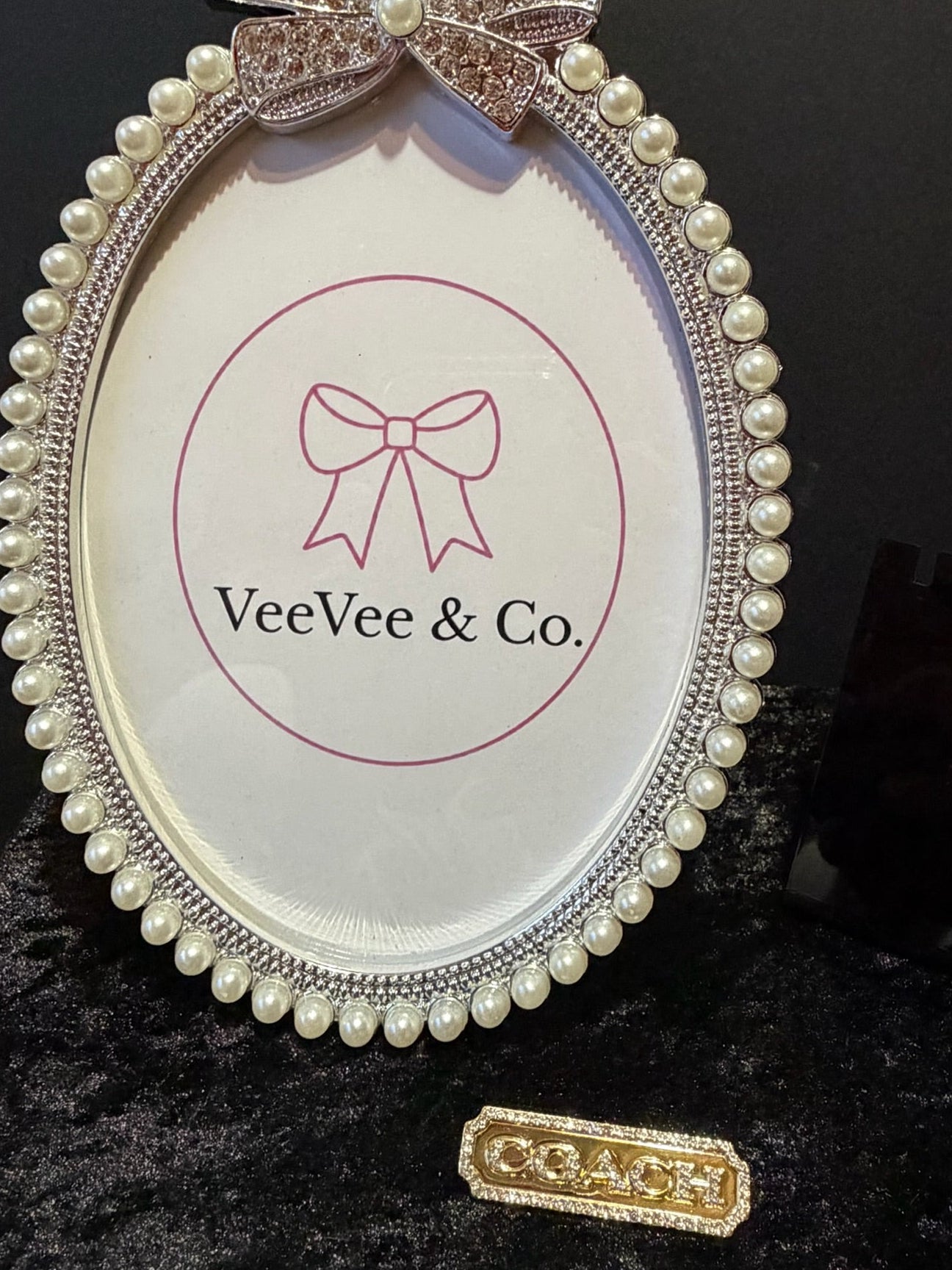 Luxe Lettering Statement Pin