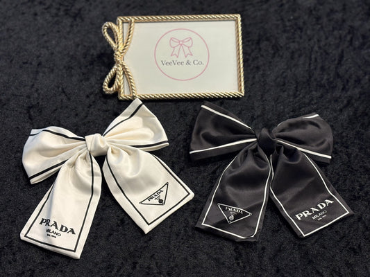 Monochrome Luxe Bow Set