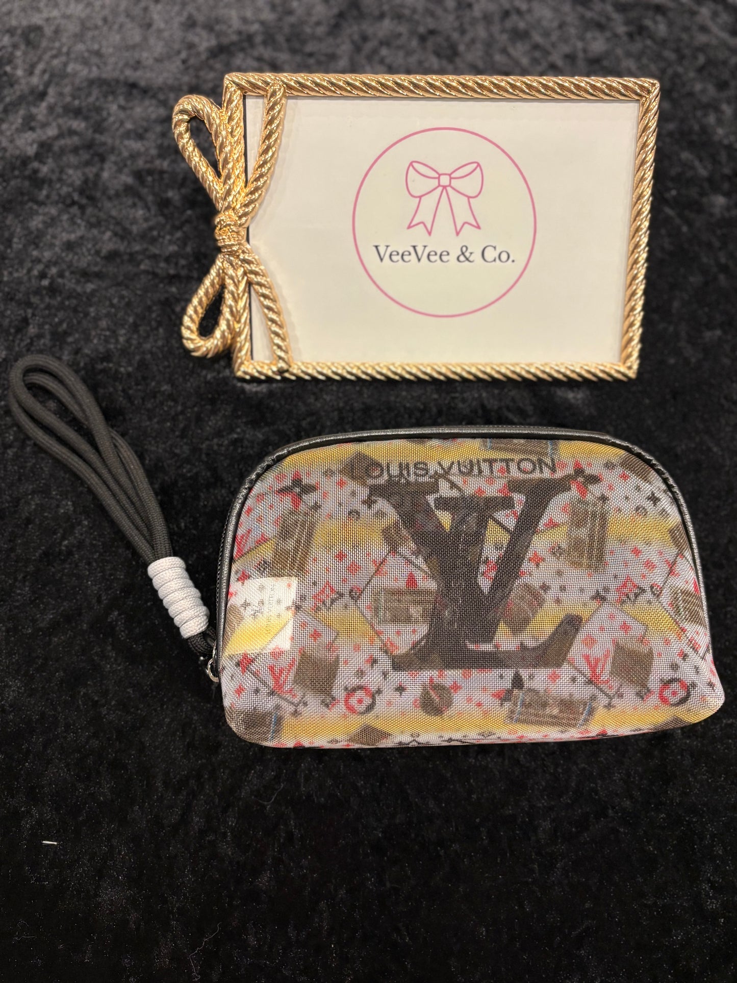 Pop Stripe Mini Pouch