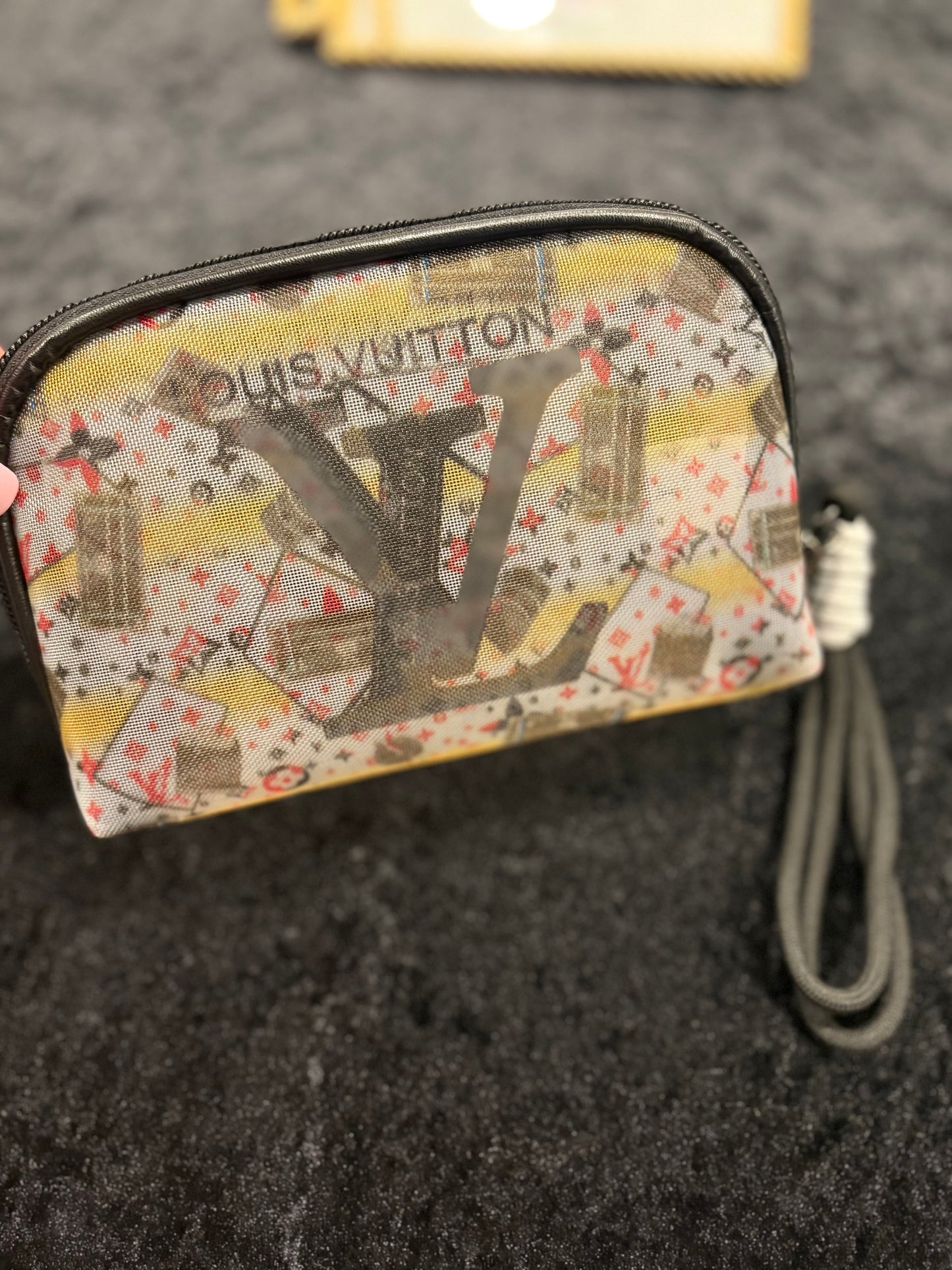 Pop Stripe Mini Pouch
