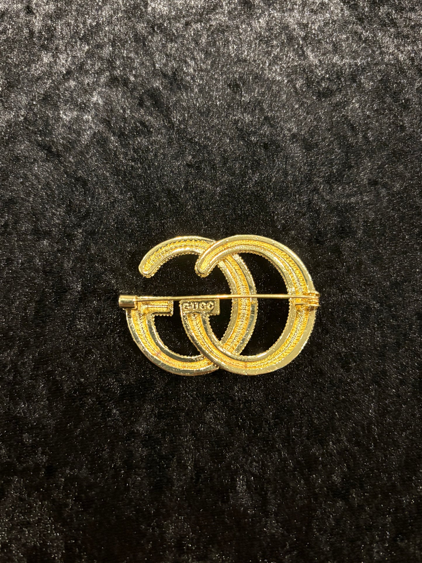 Golden Glow Statement Brooch