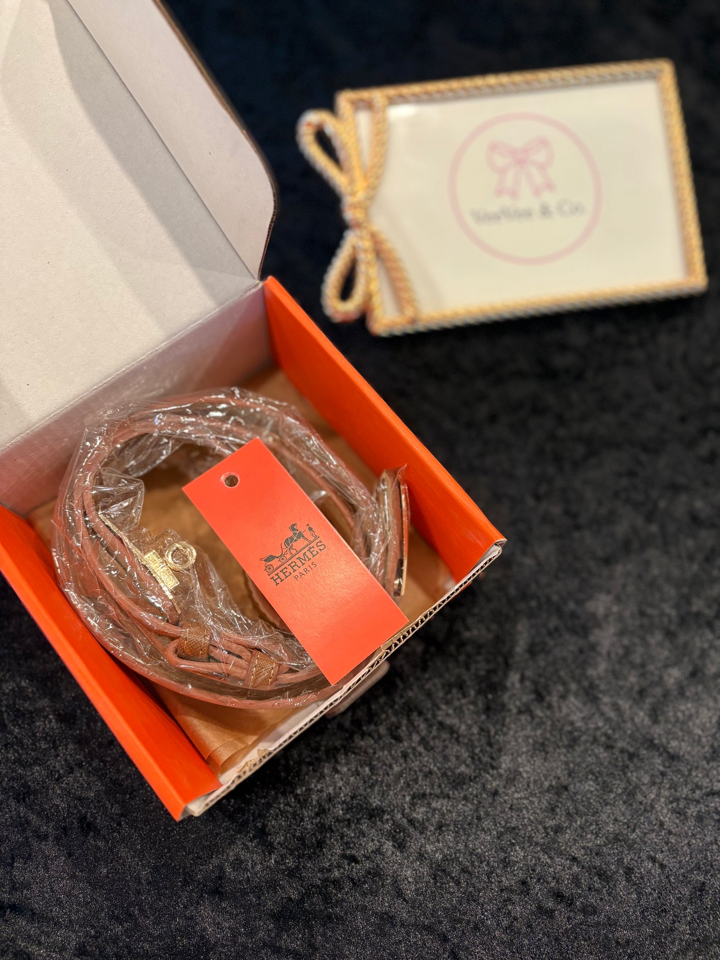 Golden Chestnut Skinny Belt