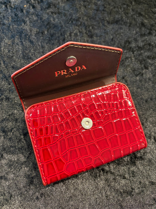 Cherry Luxe Accordion Card Holder