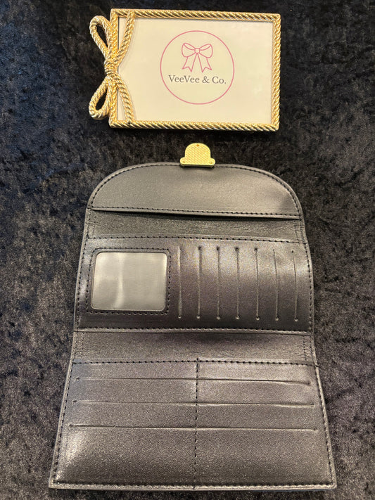 Blue Hour Monogram Wallet