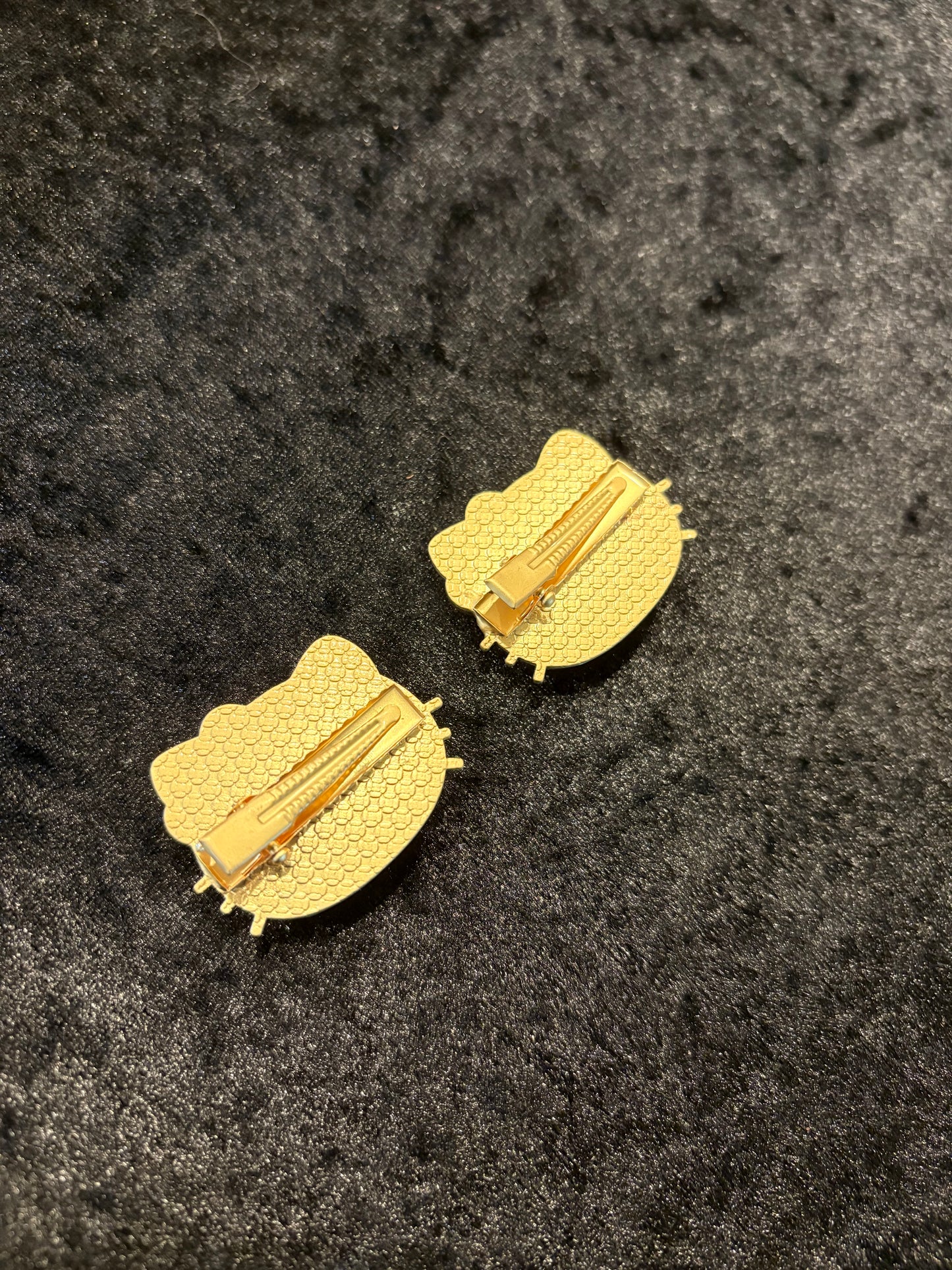 Monogram Kitty Mini Clip Set (2pcs)