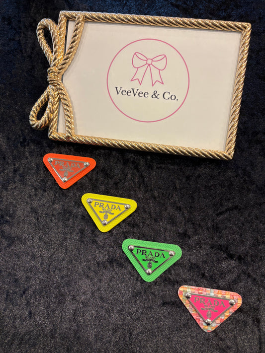 Color Pop Triangle Charms