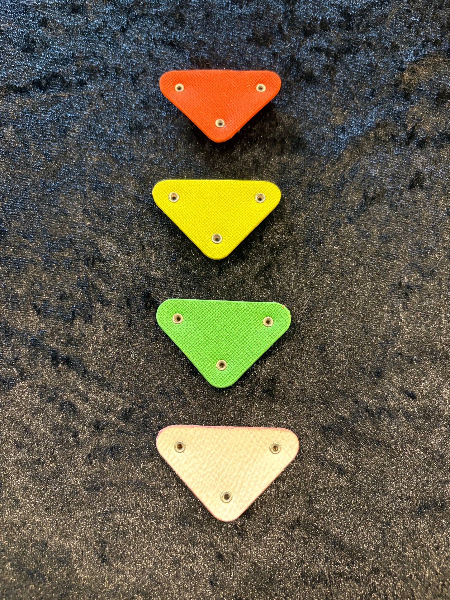 Color Pop Triangle Charms