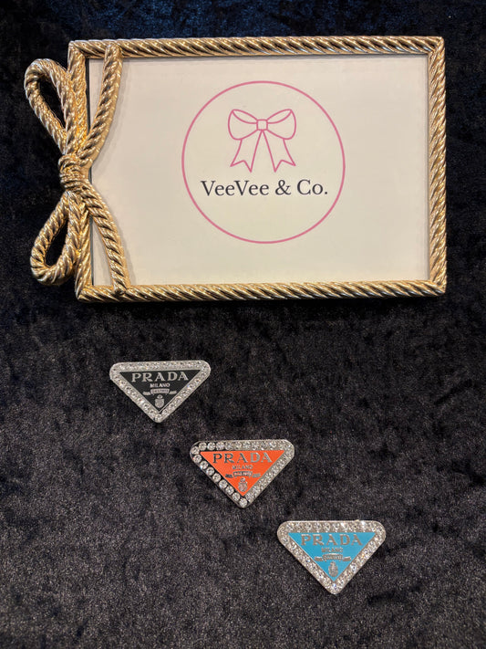 Rhinestone Triangle Charms