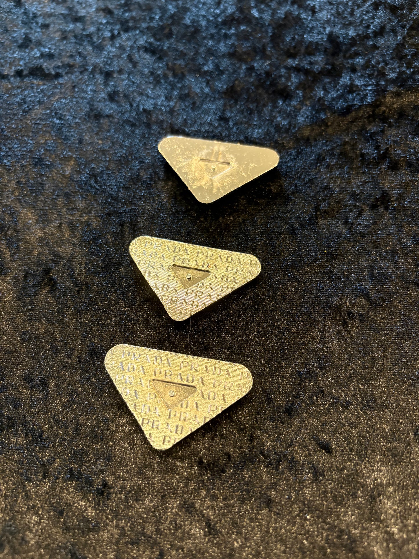 Rhinestone Triangle Charms