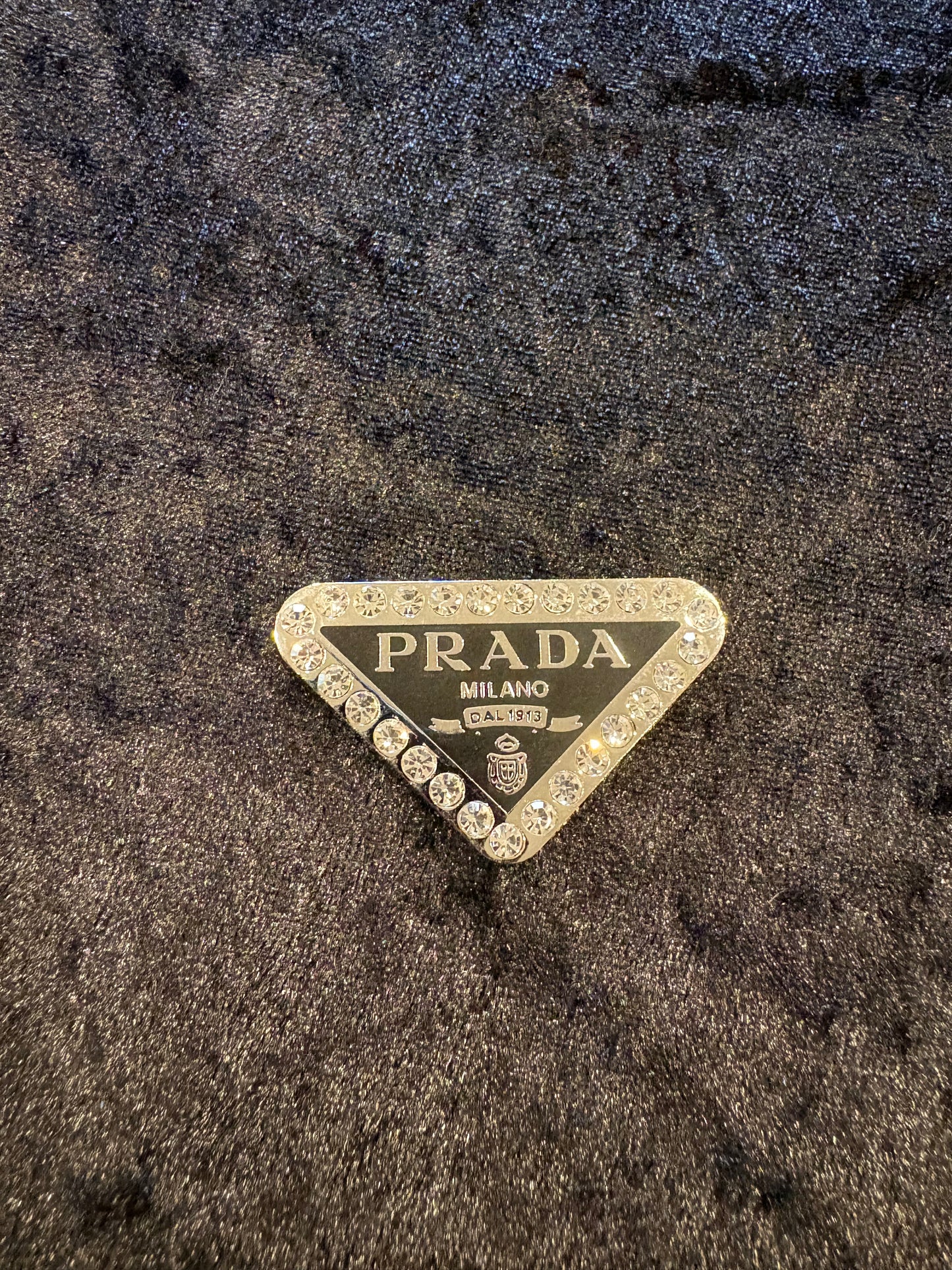 Rhinestone Triangle Charms