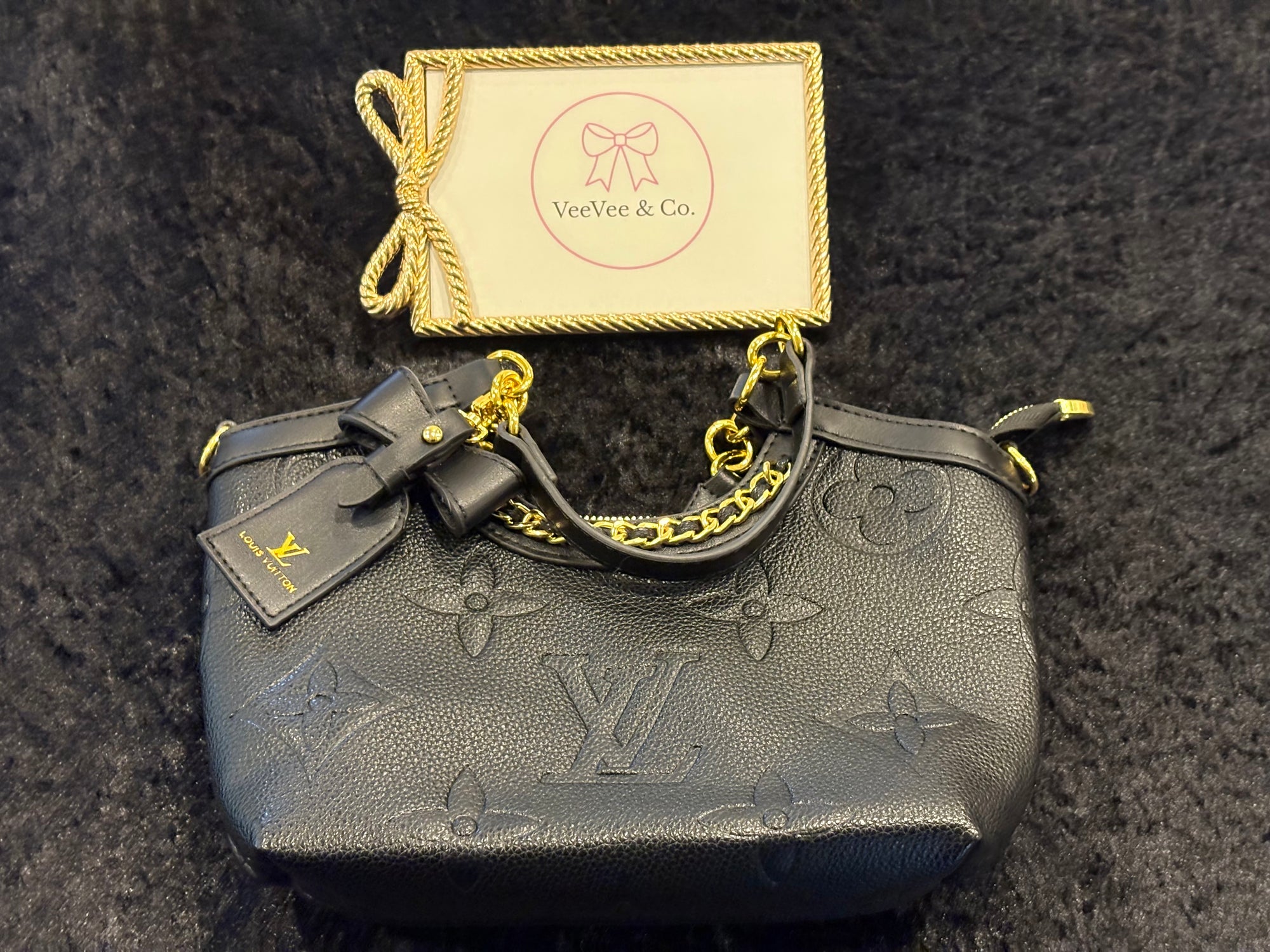 Shadow Monogram Structured Bag