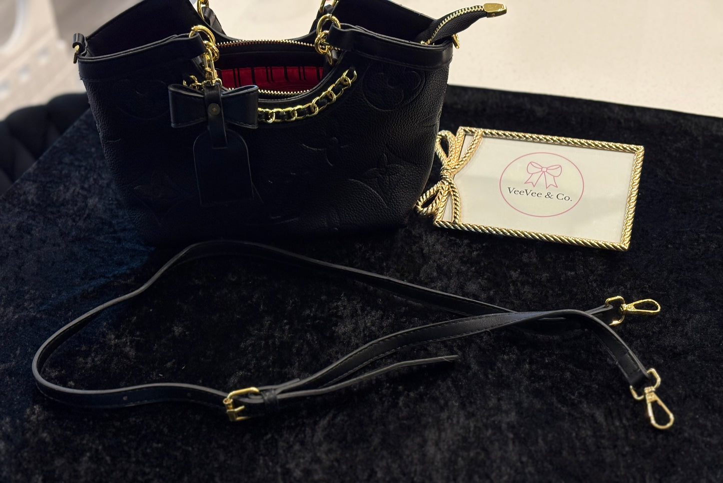 Shadow Monogram Structured Bag