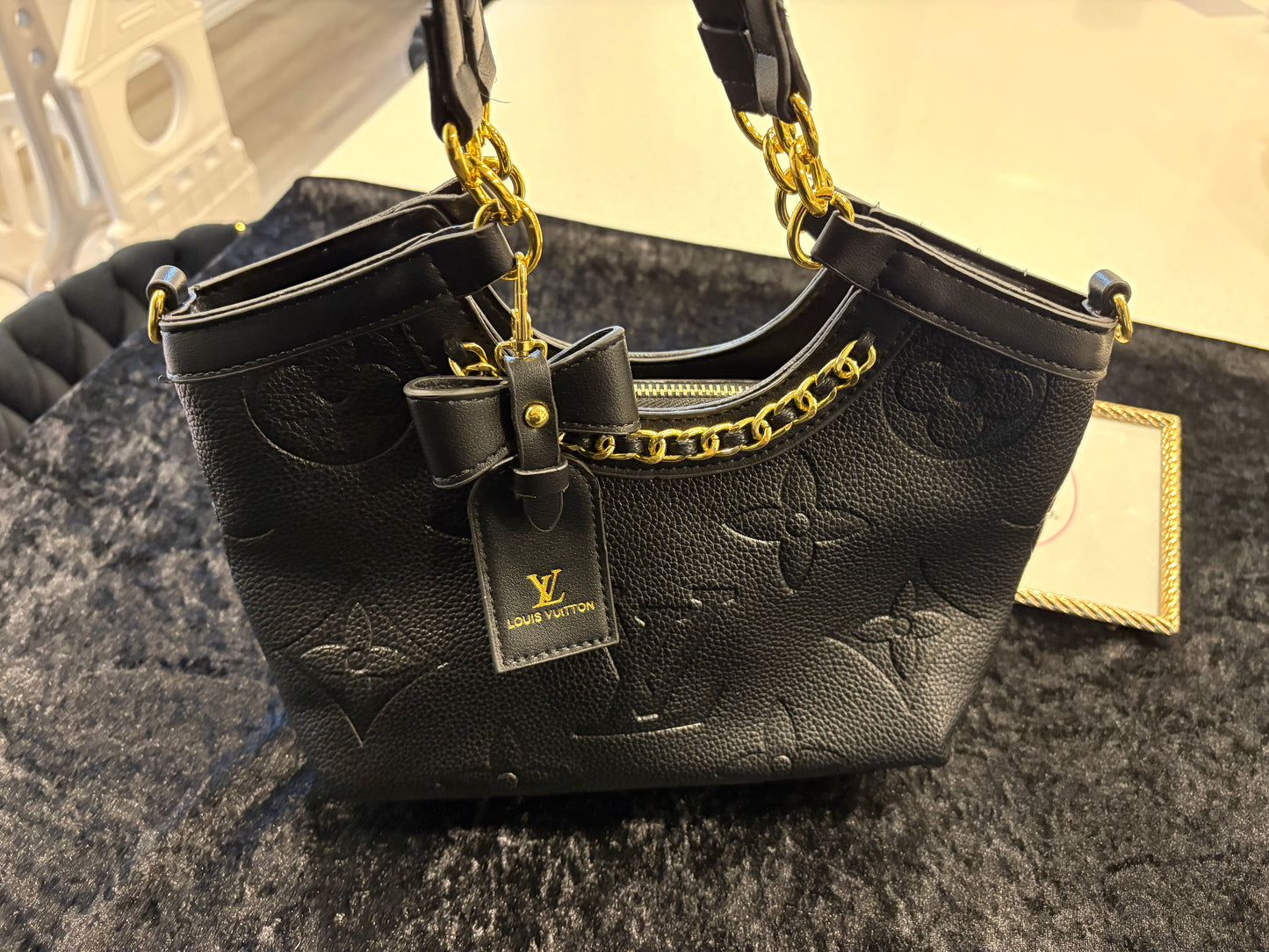 Shadow Monogram Structured Bag