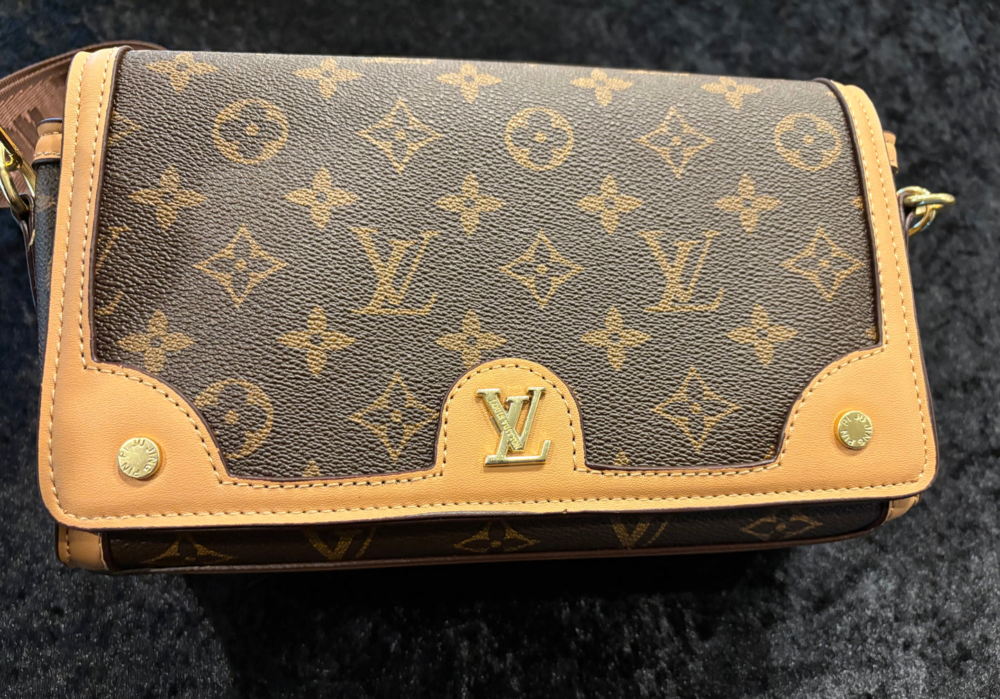 Classic Foldover Monogram Bag