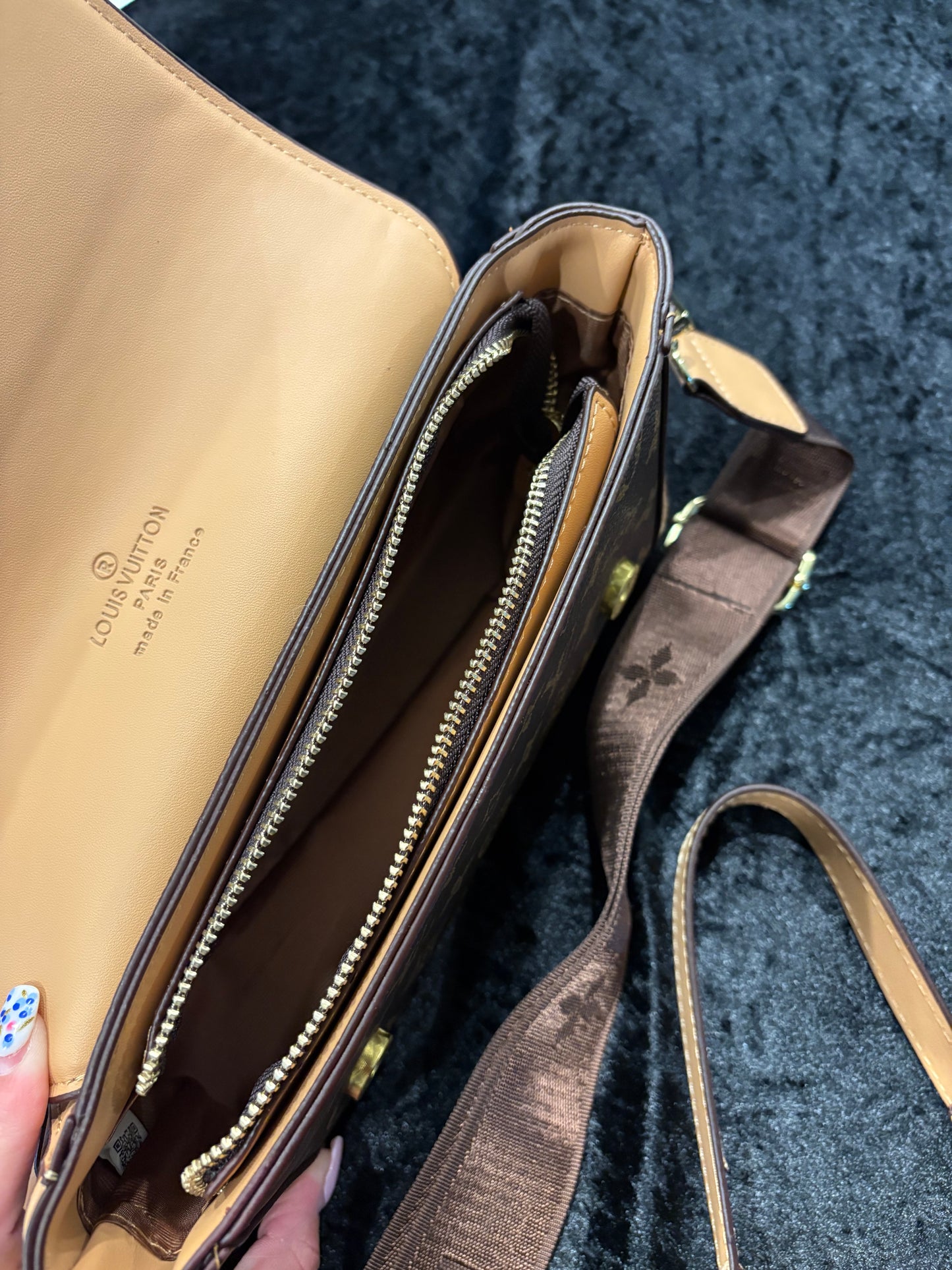 Classic Foldover Monogram Bag