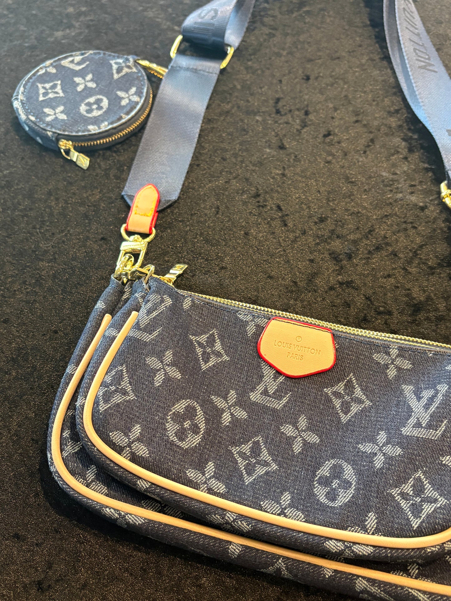 The Denim Duo Moment Bag