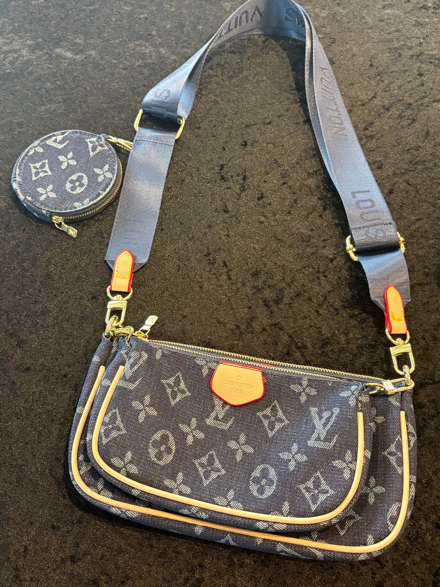 The Denim Duo Moment Bag