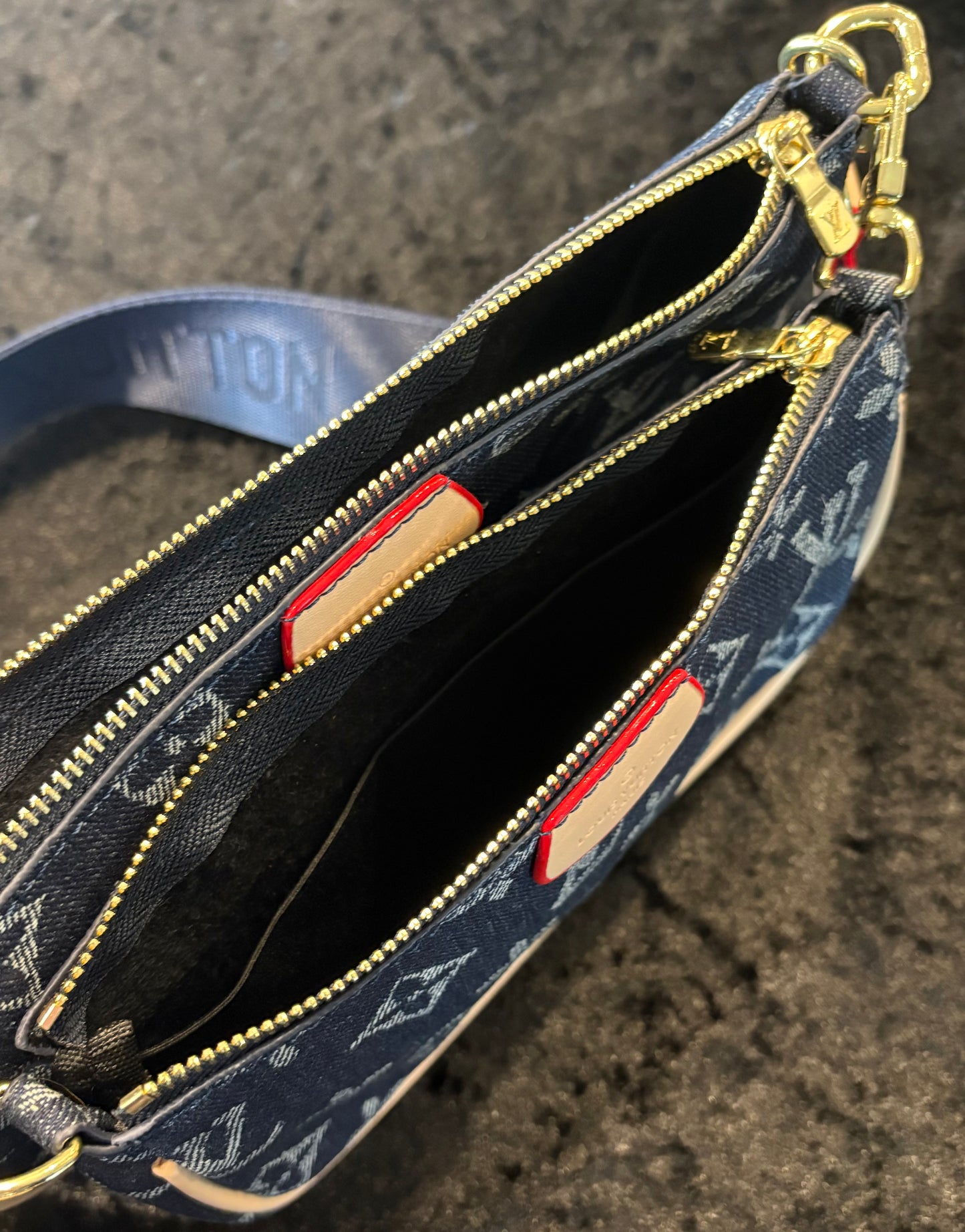 The Denim Duo Moment Bag