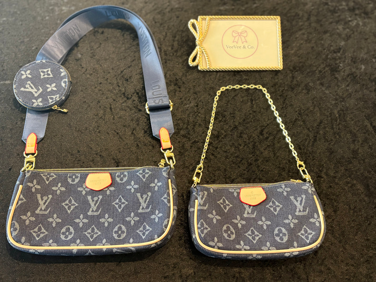 The Denim Duo Moment Bag