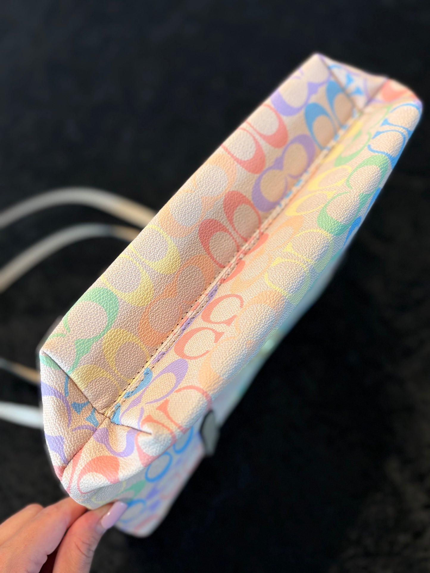 Rainbow Dream Monogram Tote