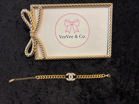 Gold Dainty Chain Bracelet