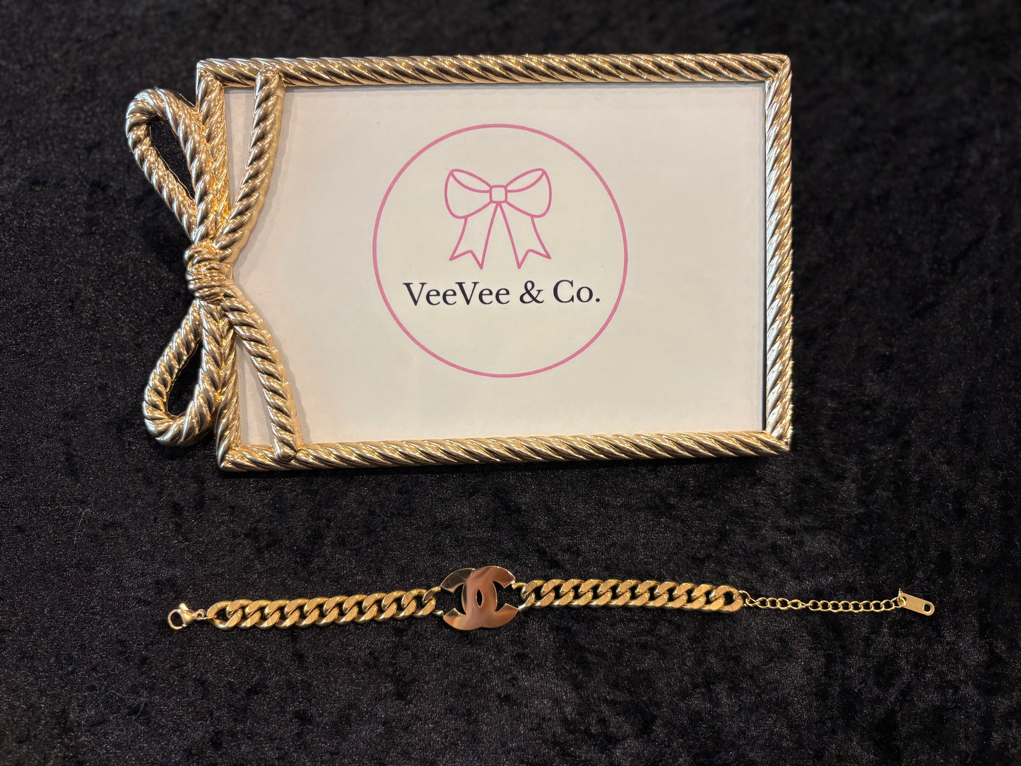 Gold Dainty Chain Bracelet