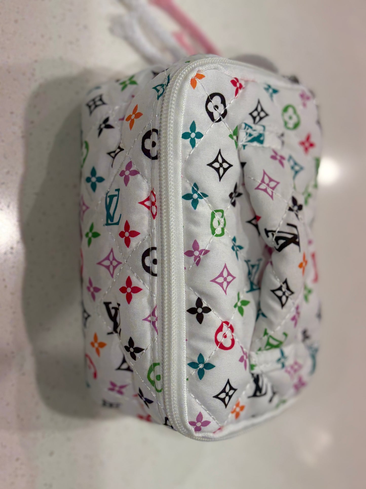 Chic Monogram Beauty Bag Set (2 piece)