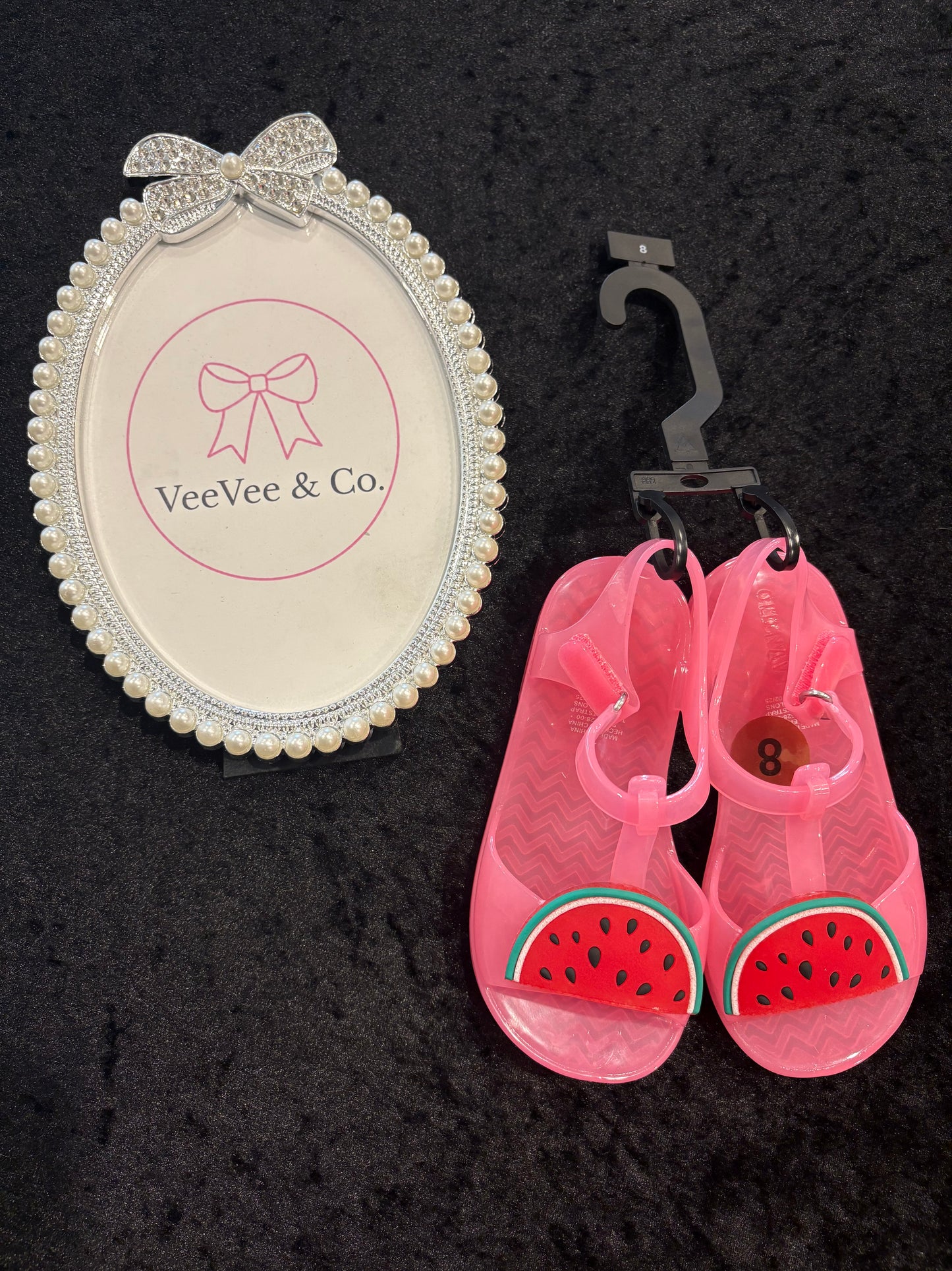 Watermelon Splash Toddler Sandals – Size 8 🍉✨