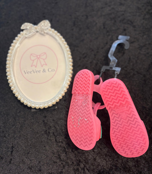 Watermelon Splash Toddler Sandals – Size 8 🍉✨