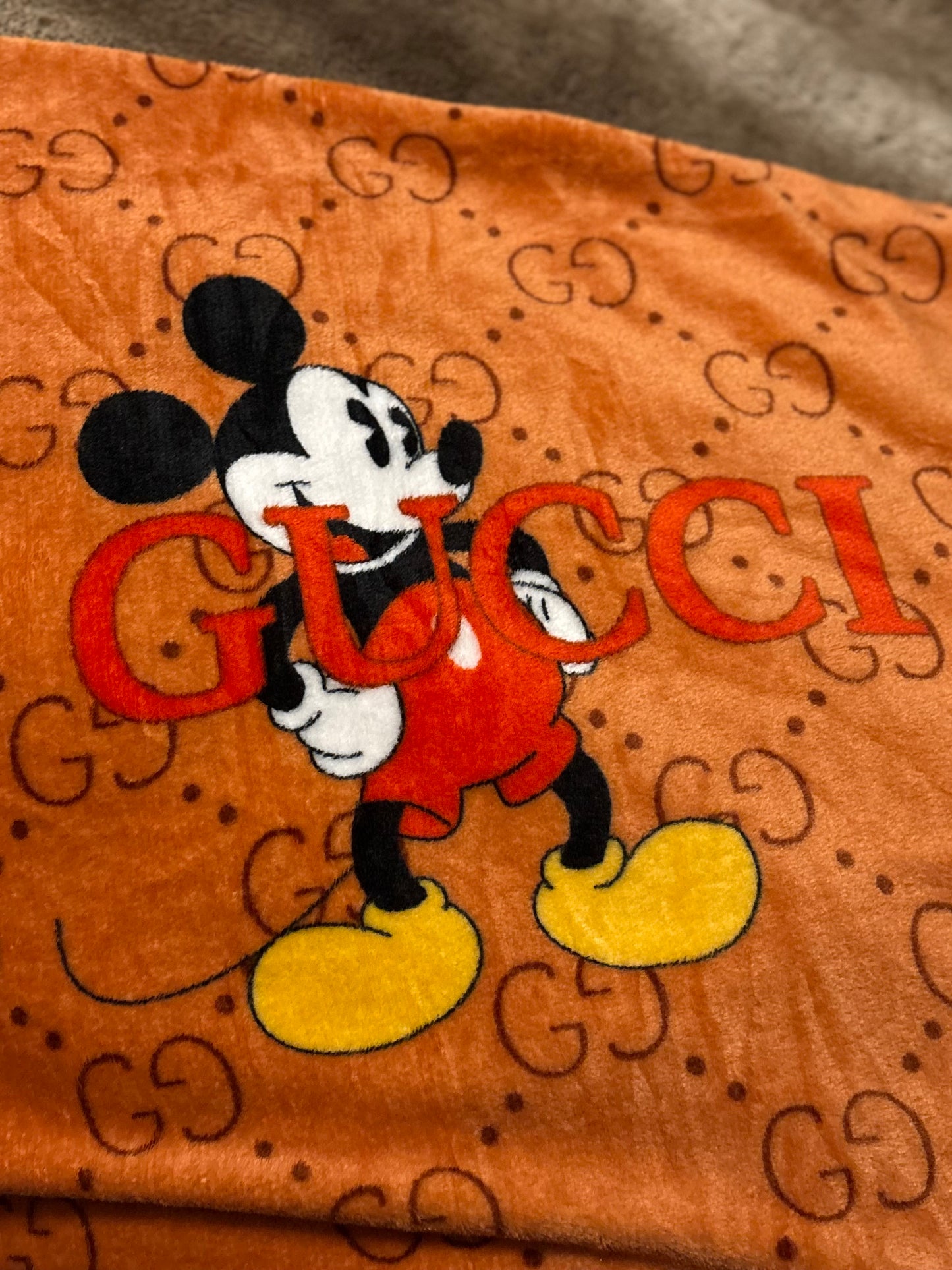 Snuggle Me Mickey Throw