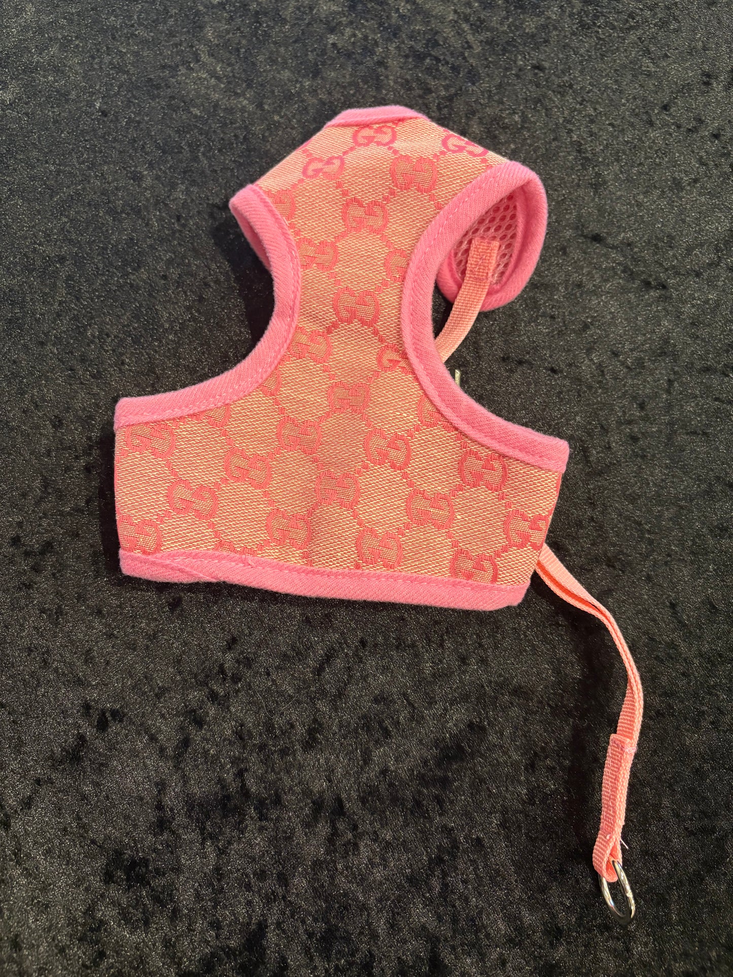 Pink Princess Pup Harness & Leash Set