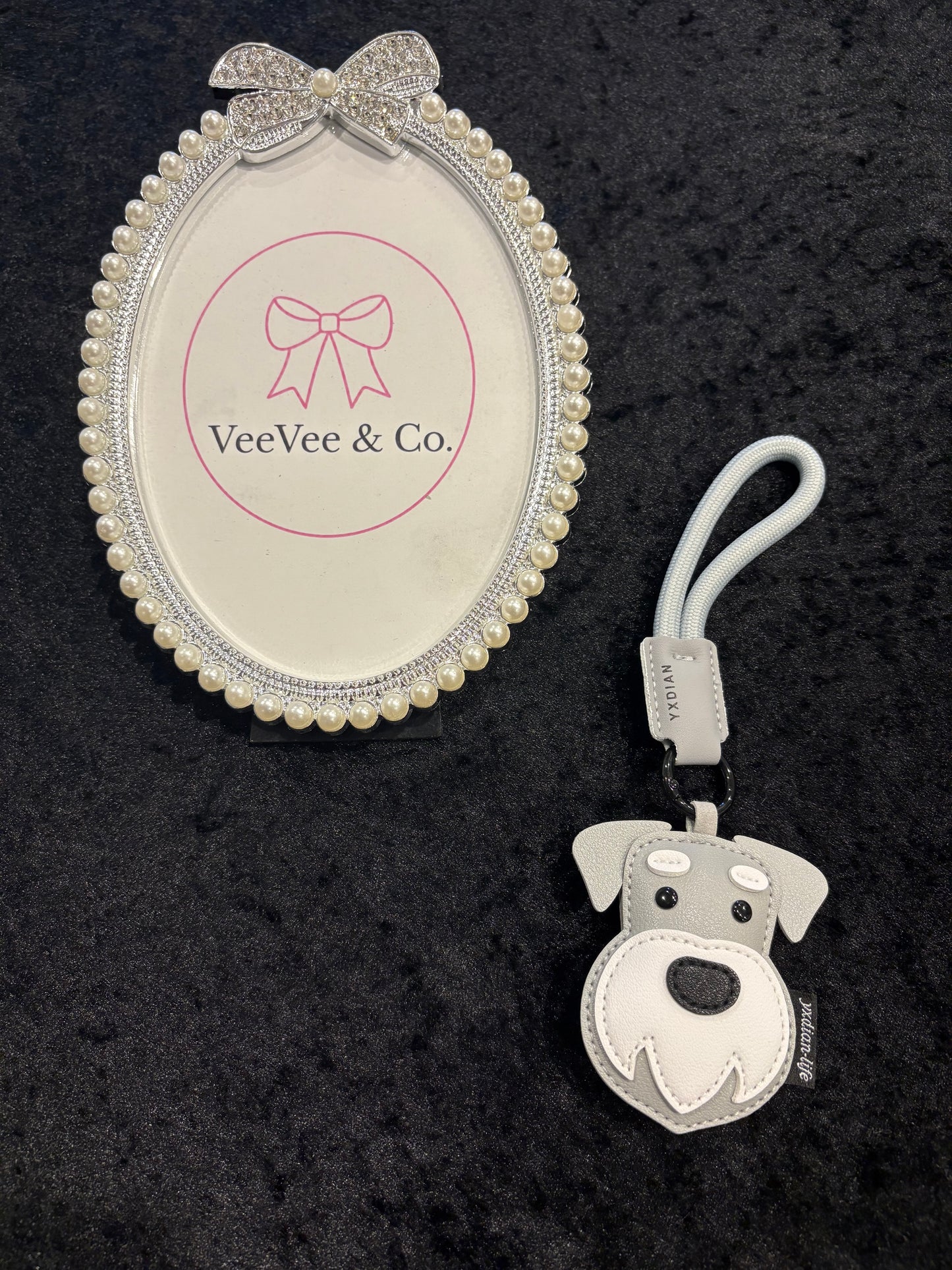 Sir Winston the Schnauzer Bag Charm