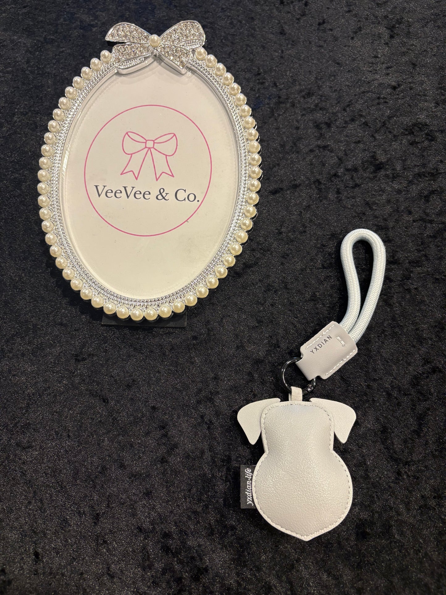 Sir Winston the Schnauzer Bag Charm