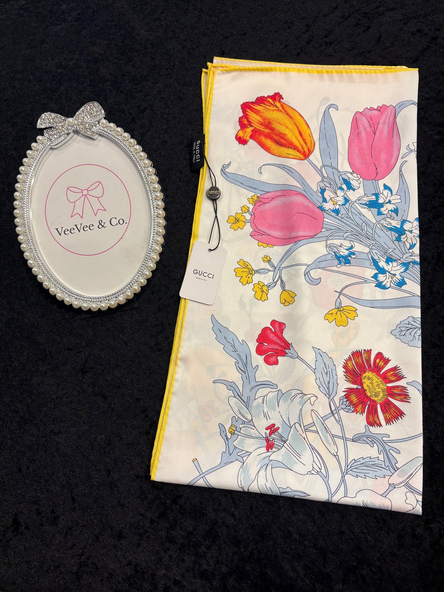 Pastel Garden Mickey Scarf