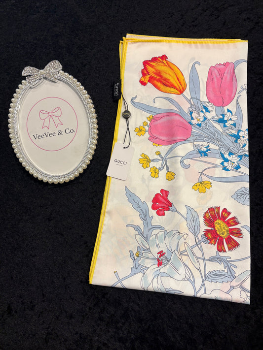 Pastel Garden Mickey Scarf