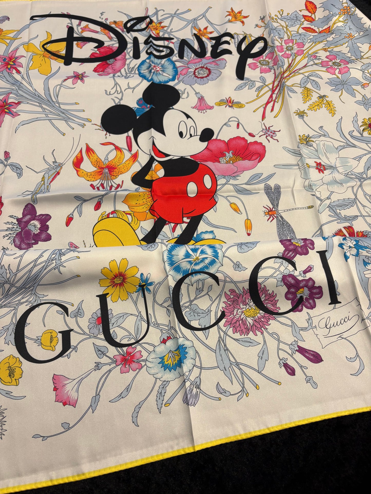 Pastel Garden Mickey Scarf