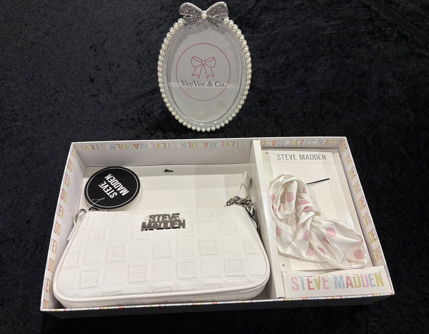 Steve Madden "Pretty in Polka Dots" Purse Set
