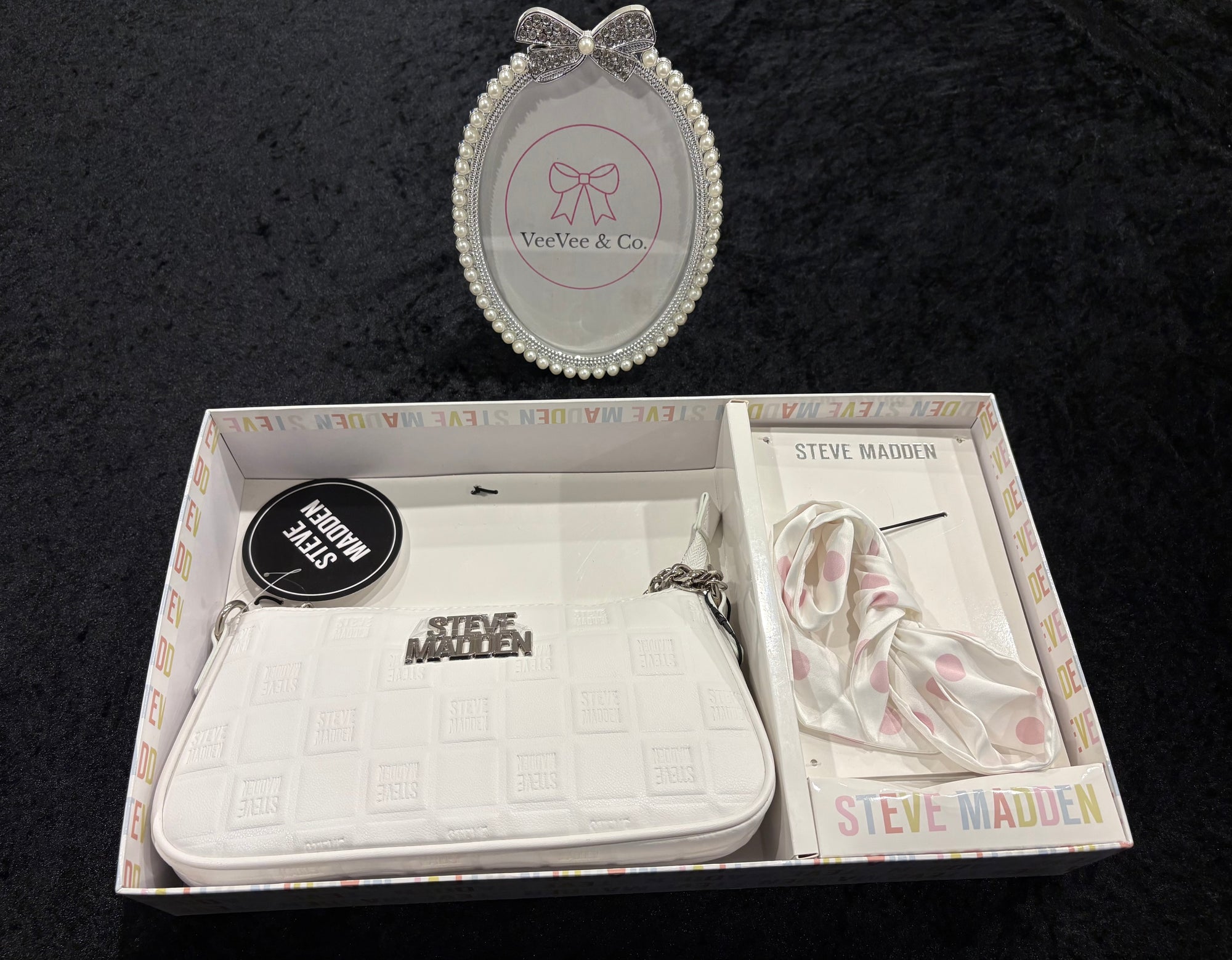 Steve Madden "Pretty in Polka Dots" Purse Set