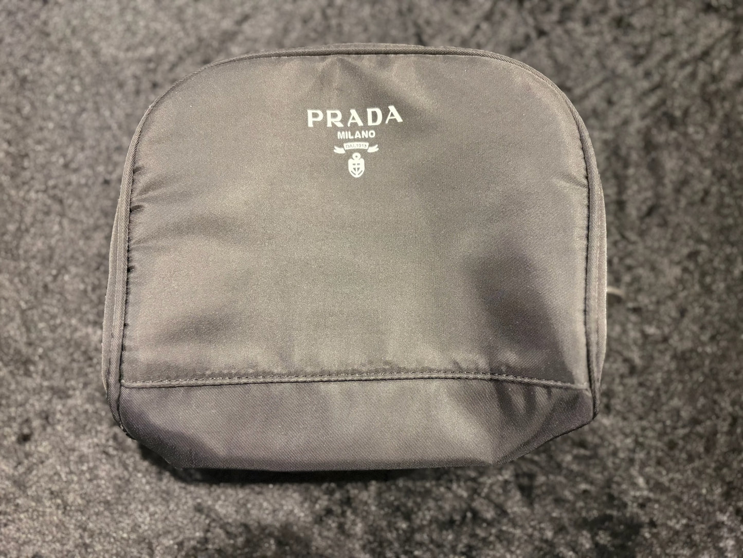Midnight Luxe Nylon Pouch