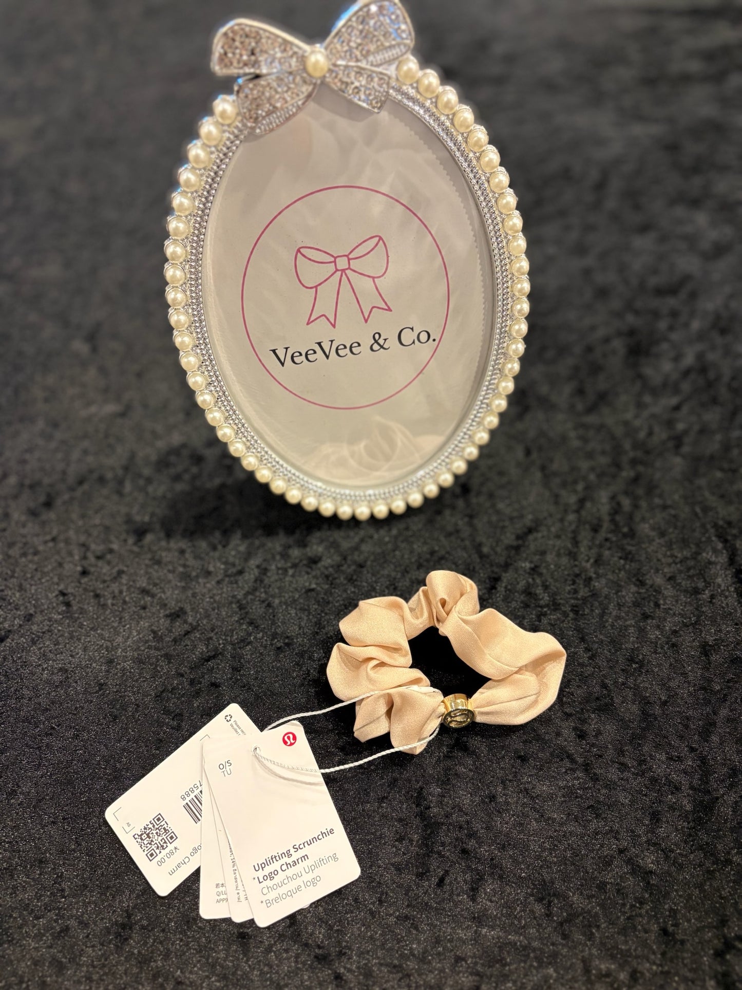 Latte Luxe Scrunchie